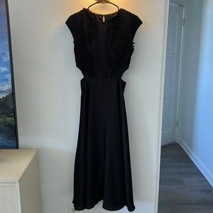 Ted Baker Embroidered Midi Dress